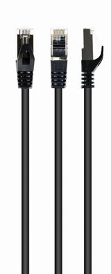 EAN 8716309091268 - Gembird PP6A-LSZHCU-BK-0.5M cable de red Negro 0,5 m Cat6a imagen 1