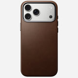Nomad Traditional Leather Case Iphone 17 Pro Max Brown
