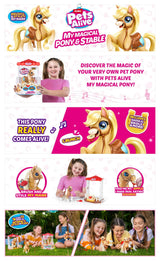Zuru Pets Alive - My Magical Pony Con Una Figura De Juego Estable 4894680029675.0