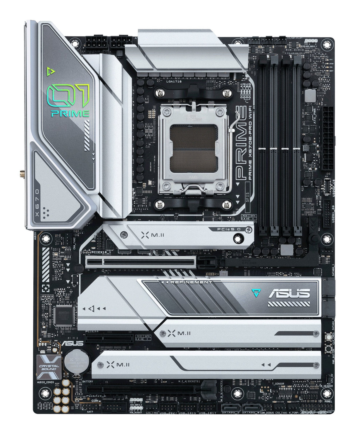 Placa Base Asus Am5 Prime X670e-Pro Wifi