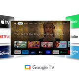 Thom - Thomson Google Tv 55" Qled Side Feet