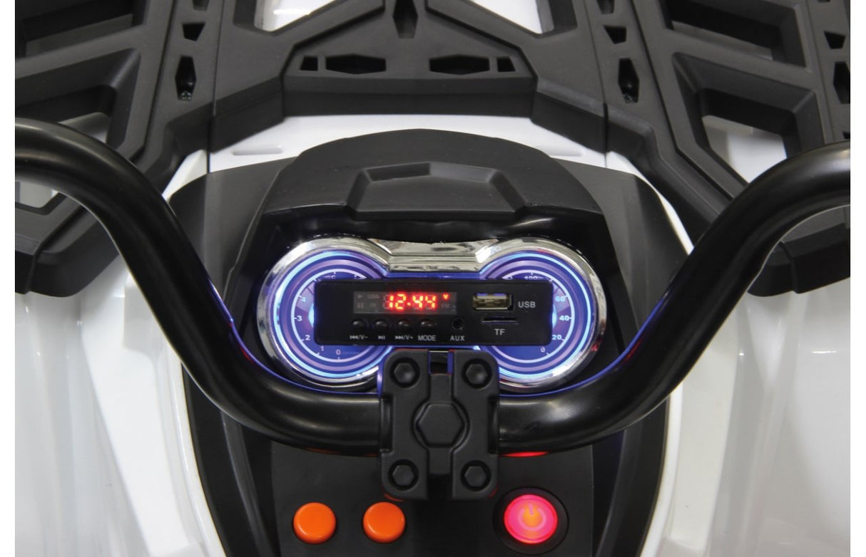 Jamara Correpasillos Protector Quad, Vehículo Infantil Blanco, 12 V