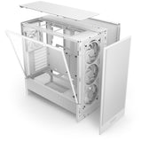 EAN 5056547205861 - NZXT H5 Flow RGB Midi Tower Blanco imagen 5