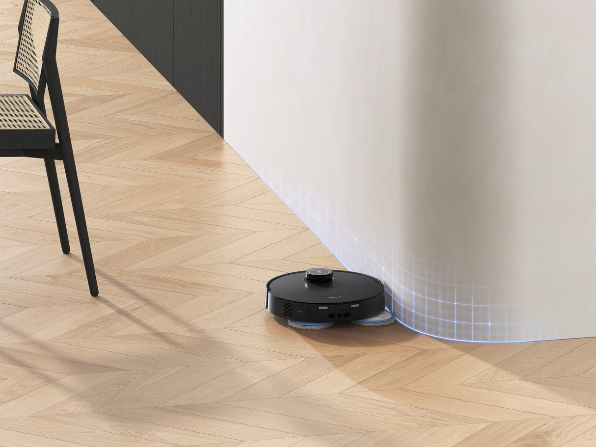 Robot Aspirador Ecovacs Deebot T30s Pro Negro, Incluye Estación Omni Todo En Uno T30s Pro Black