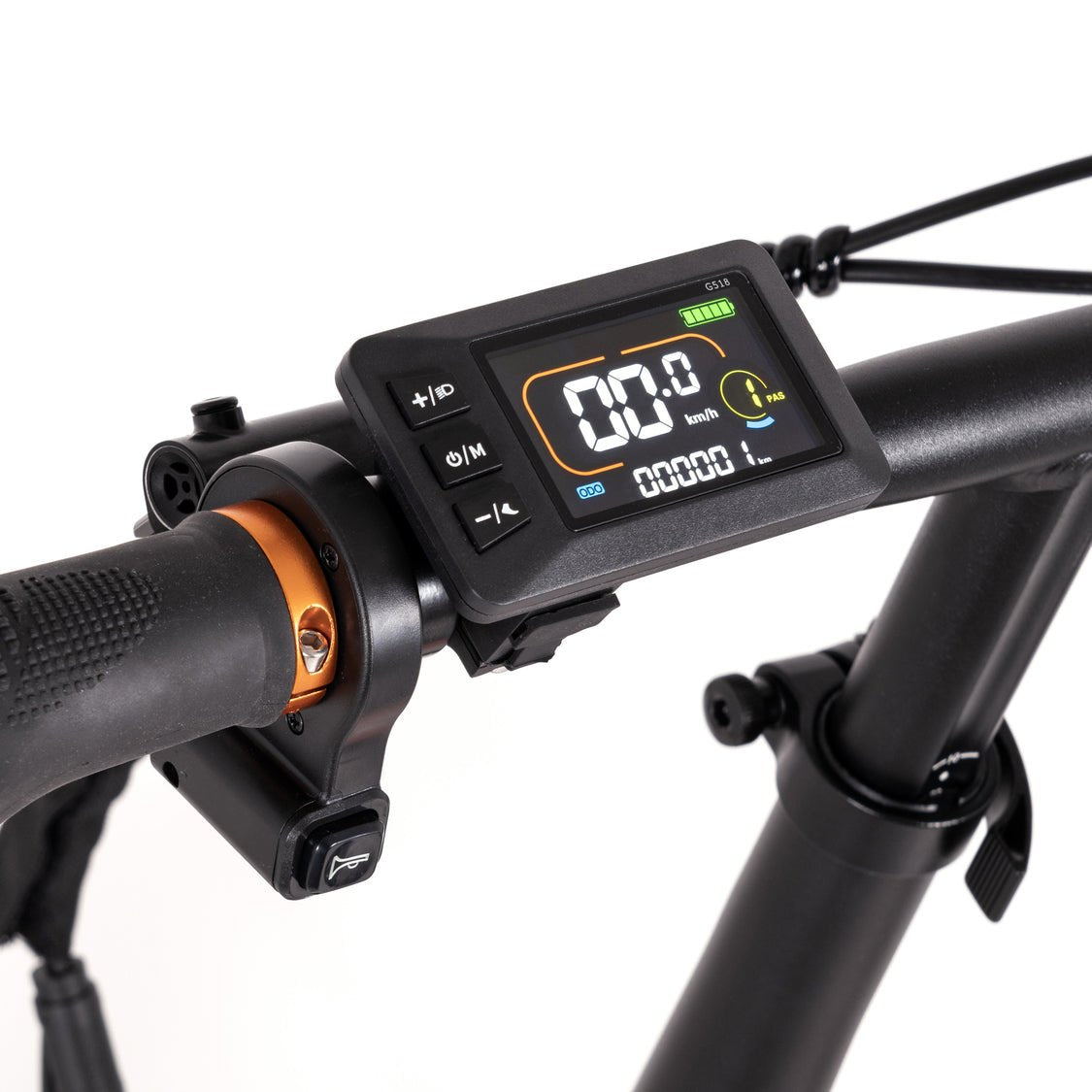Youin Bk1201 Bicicleta Eléctrica Negro, Naranja Aluminio 20 50,8 Cm (20") 27 Kg