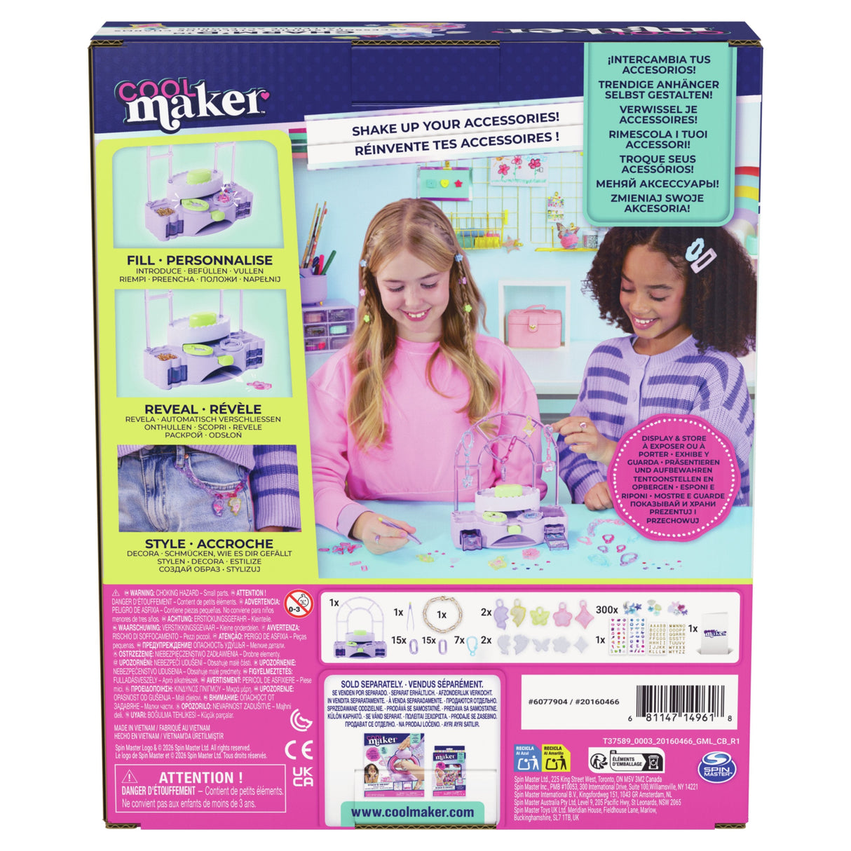 Spinmaster Cool Maker Charm'D Colgante Studio 6077904