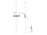 EAN 7350073733620 - Multibrackets 3620 soporte para pantalla de señalización 165,1 cm (65") Negro imagen 15