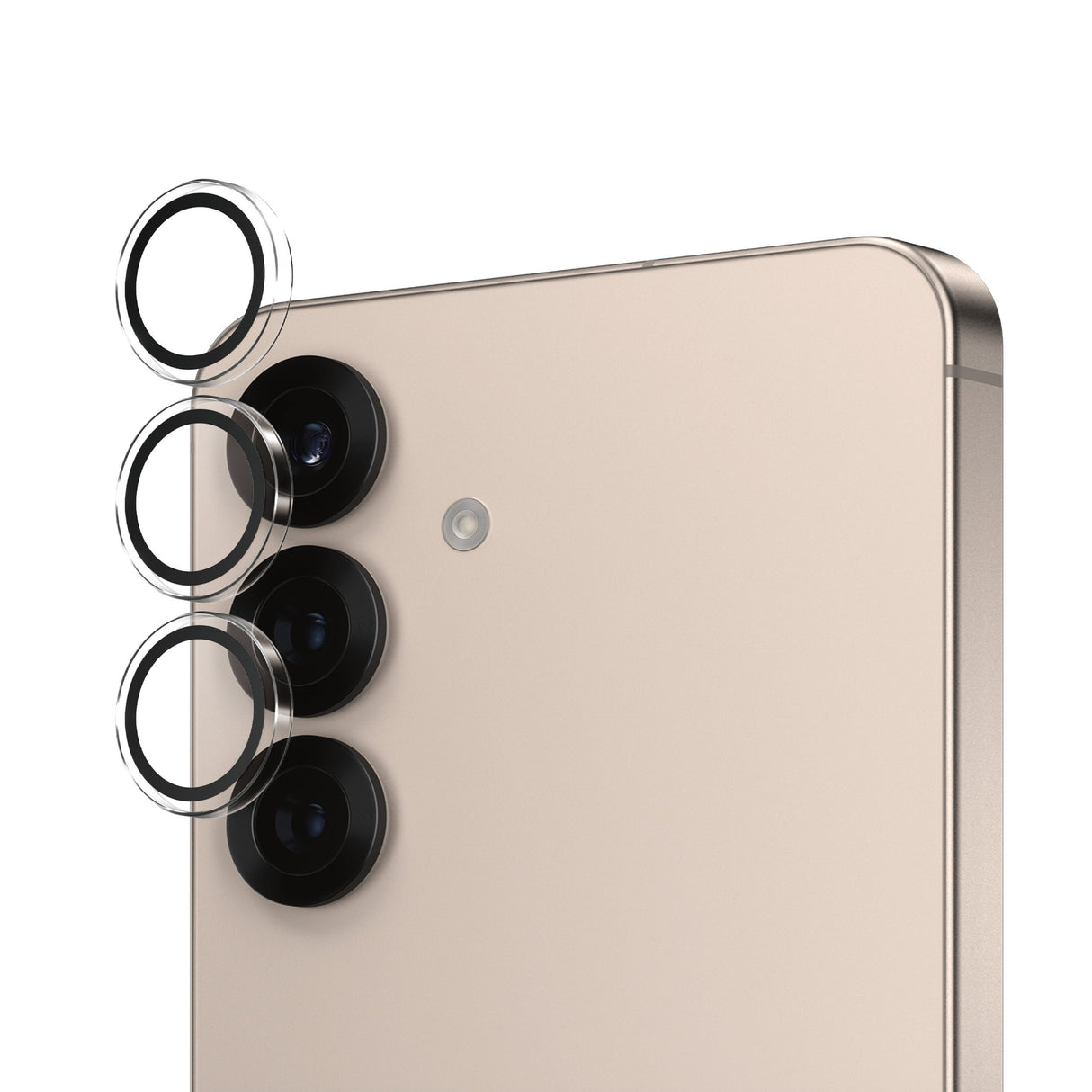 EAN 5715685017155 - PanzerGlass ® Hoops® Camera Lens Protector Transparent Samsung Galaxy S25 Protector de pantalla 1 pieza(s imagen 1