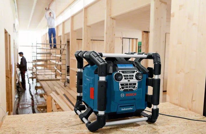 Bosch Gpb 18v-5 C Professional Cordless Construction Site Radio