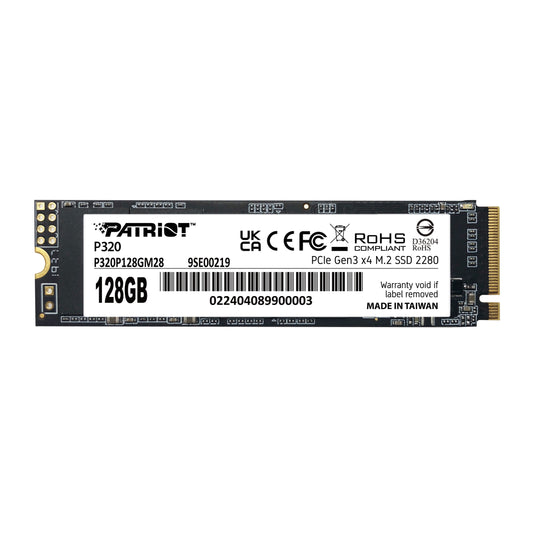 Ssd Patriot  128gb M.2 P320 Pcie 3.0 Nvme 1600/1000