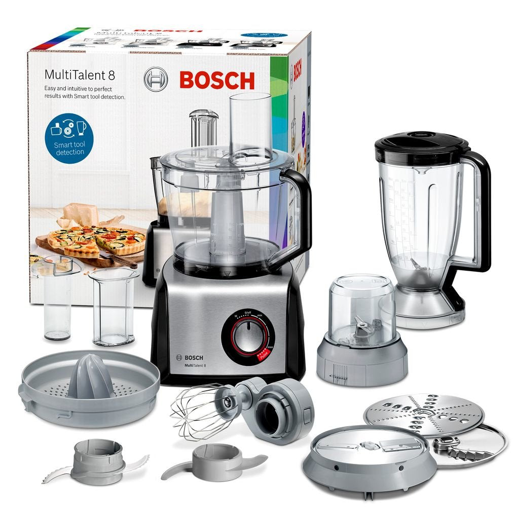EAN 4242005109340 - Bosch MC812M844 robot de cocina 1250 W 3,9 L Negro, Acero inoxidable imagen 3