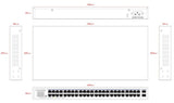 EAN 5715063808306 - Lanview LVN-1UMOUNT-48PORT-2SFP-1G no categorizado imagen 2