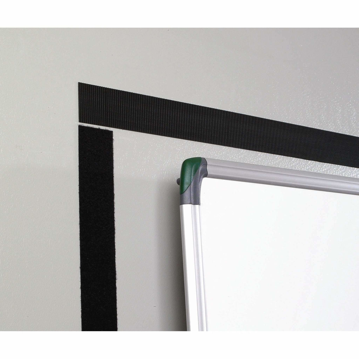 Velcro Klettband Extra Stark Selbstklebend, Haken & Flausch 50mm X 2.5m Schwarz