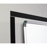 Velcro Klettband Extra Stark Selbstklebend, Haken & Flausch 50mm X 1m Schwarz