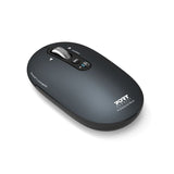 Port Connect Wireless & Bluetooth Rechargeable Pure Mac Mouse, Shadow