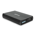 Tooq Carcasa Externa Hdd 3.5" Sata Usb 3.0/3.1 Gen1 Con Soporte - Negro