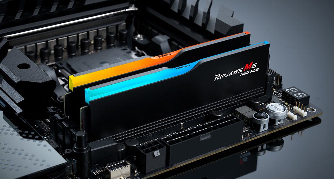 EAN 4713294237675 - G.Skill Ripjaws M5 RGB F5-6000J3636F32GX2-RM5NRK módulo de memoria 64 GB 2 x 32 GB DDR5 6000 MT/s 288-pin imagen 6