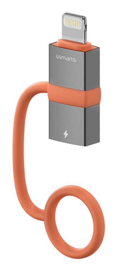 4smarts Usb-C Auf Adapter Lightning Pd 27w 2er Set, Grau