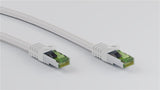 Goobay Rj45 Cable De Red Con Cat 8.1 S Ftp Cable A Granel 10m, Blanco