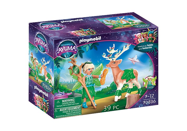 Playmobil 70806 Hada Del Bosque Con Animal Del Alma