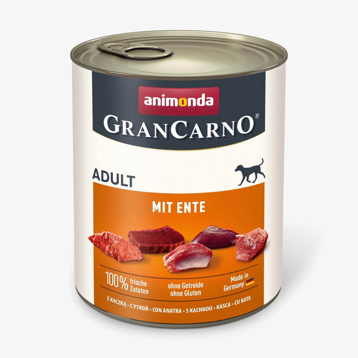 EAN 4017721828048 - animonda GranCarno 82804 alimento húmedo para perros Pato Adulto 800 g imagen 1