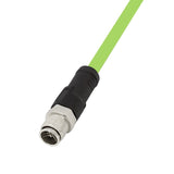 M12 Cat6a Industrial Patch Cable, Pur, M12 X-Coded To Rj45, 0,25 M