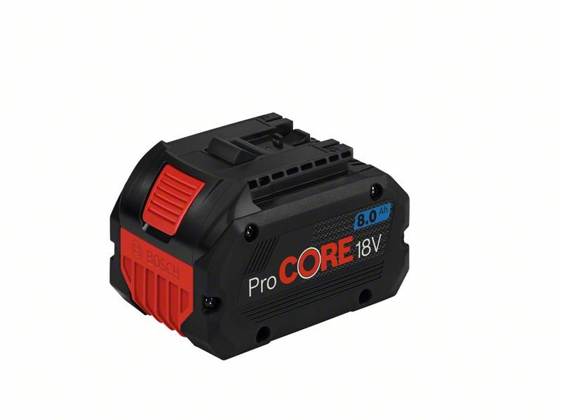 Batería Bosch Procore 18v 8.0ah Profesional (Negro/Rojo, Alianza Ampshare) 1600a016gk