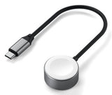 EAN 0810086361144 - Satechi ST-QCAWM cargador de dispositivo móvil Reloj inteligente Blanco, Gris USB Cargador inalámbrico In imagen 1