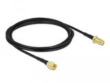 Delock Cable Sma Macho A Sma Hembra Lmr/Cfd100 2 M Low Loss