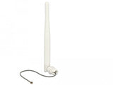 Delock 89619 Wlan 802.11 B/G/G/N Antena Macho I-Pex Inc., Mhf® I 3 Dbi Omnidireccional 1.13 12 Cm Flexible Clip Blanco