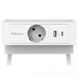Regleta Fellowes 100137173 Base Múltiple 2 M 1 Salidas Ac Interior Blanco