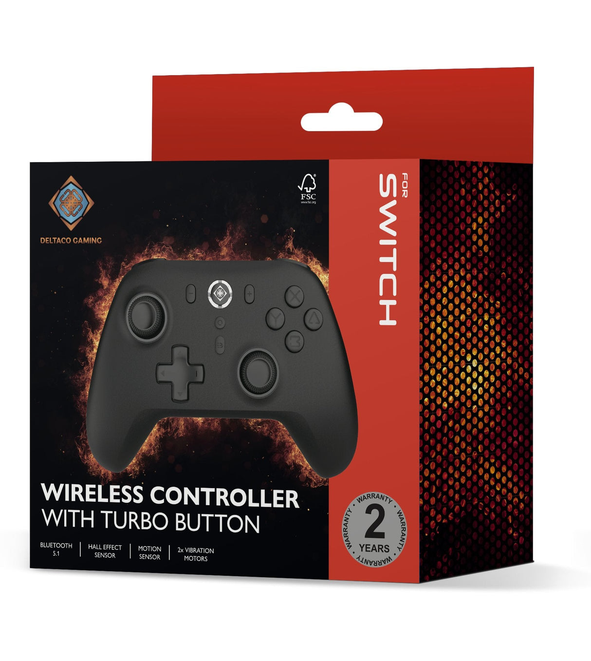 Deltaco Wireless Controller F. Switch, Pc, Android, Ios