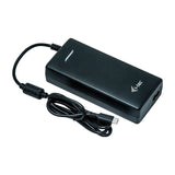 I-Tec Usb-C Metal Ergonomic 4k 3x Display Docking Station With Power Delivery 85 W + I-Tec Universal Charger 112 W