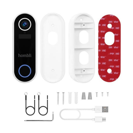 EAN 8719323918399 - Hombli Smart Doorbell Pack Negro, Blanco imagen 9