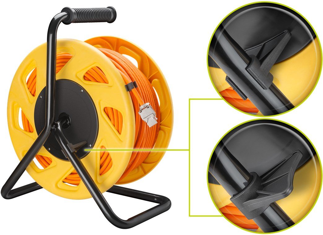 Goobay Cable De Red Cat.7a S/Ftp 90m S/Ftp (S-Stp) Naranja