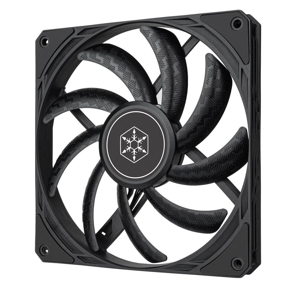 Ventilador Pc Silvermone Sm-As140b Pwm  Negro