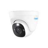 Reolink P334 Cámara Ip De Seguridad Smart 4k Ultra Hd Poe Con Detección Persona Vehículo, Impermeable Ip66, Blanco