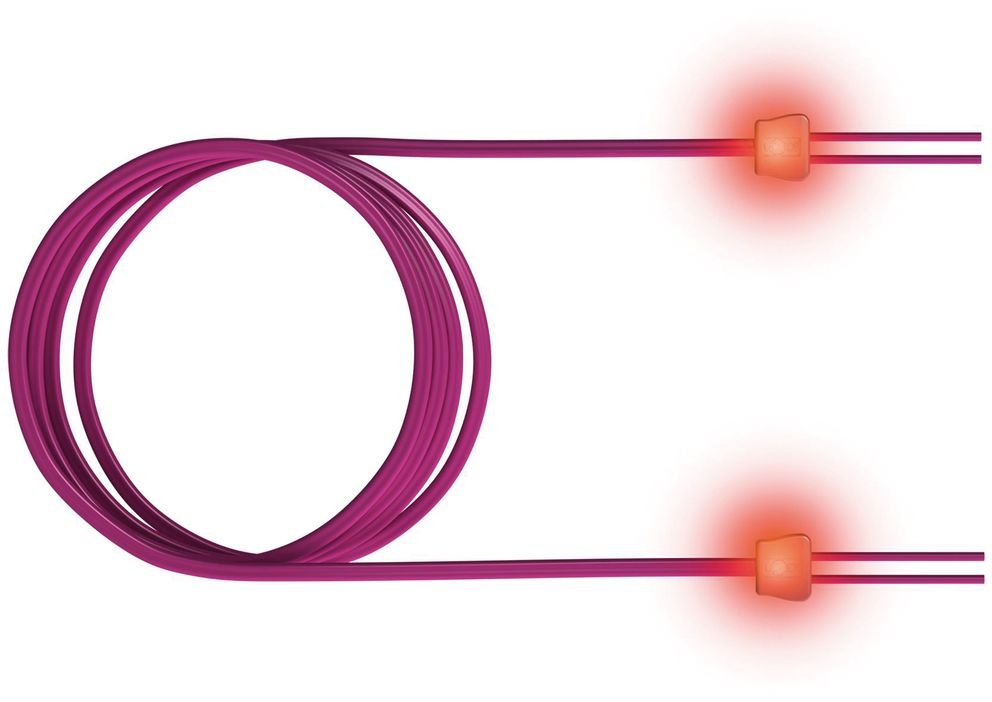 Easylan Lwl-Led-Cable De Red Duplex 50 125m Om4, Lc Lc, Violett, 1 M