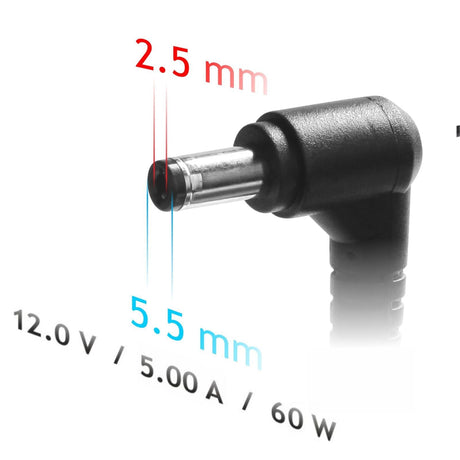 EAN 5901720135070 - Akyga AK-ND-30 adaptador e inversor de corriente Interior 60 W Negro imagen 3