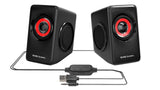 EAN 4713105963144 - Mars Gaming MS1 altavoz Negro, Rojo Alámbrico imagen 4
