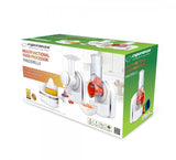 EAN 5901299954393 - Esperanza EKM027 cortador de verduras en espiral o rallador eléctrico Plástico Blanco imagen 5