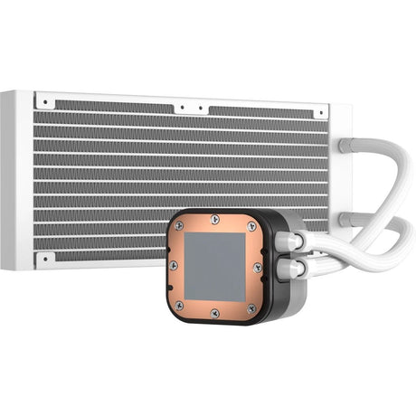 EAN 0840006600282 - Corsair H100I Elite Procesador Sistema de refrigeración líquida todo en uno 12 cm Blanco 1 pieza(s) imagen 5