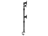 M Vesa Deskmount Officeline  Quad Black