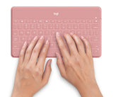Logitech Keys-To-Go - Blush Pink - Deu - Central