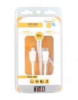 Câble Hdmi 1.4 T Nb 2m M/M (Blanco)