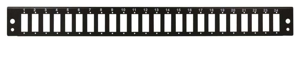 Logilink Fiber Front Panel 24 Sc-Duplex Or Lc-Quad, Negro