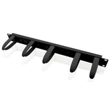 Value 48,26cm 19zoll-Frontplatte 1he Mit 5 Cablesen Schwarz