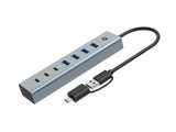 EAN 4015867238295 - Conceptronic HUBBIES20GP hub de interfaz USB 3.2 Gen 1 (3.1 Gen 1) Type-C 5000 Mbit/s Gris imagen 2