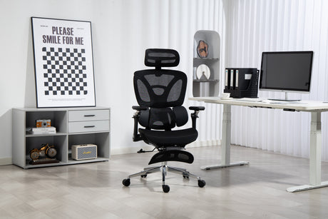 EAN 5901443391562 - Activejet YK848 BK silla de oficina y de ordenador Asiento de malla Respaldo de malla imagen 50