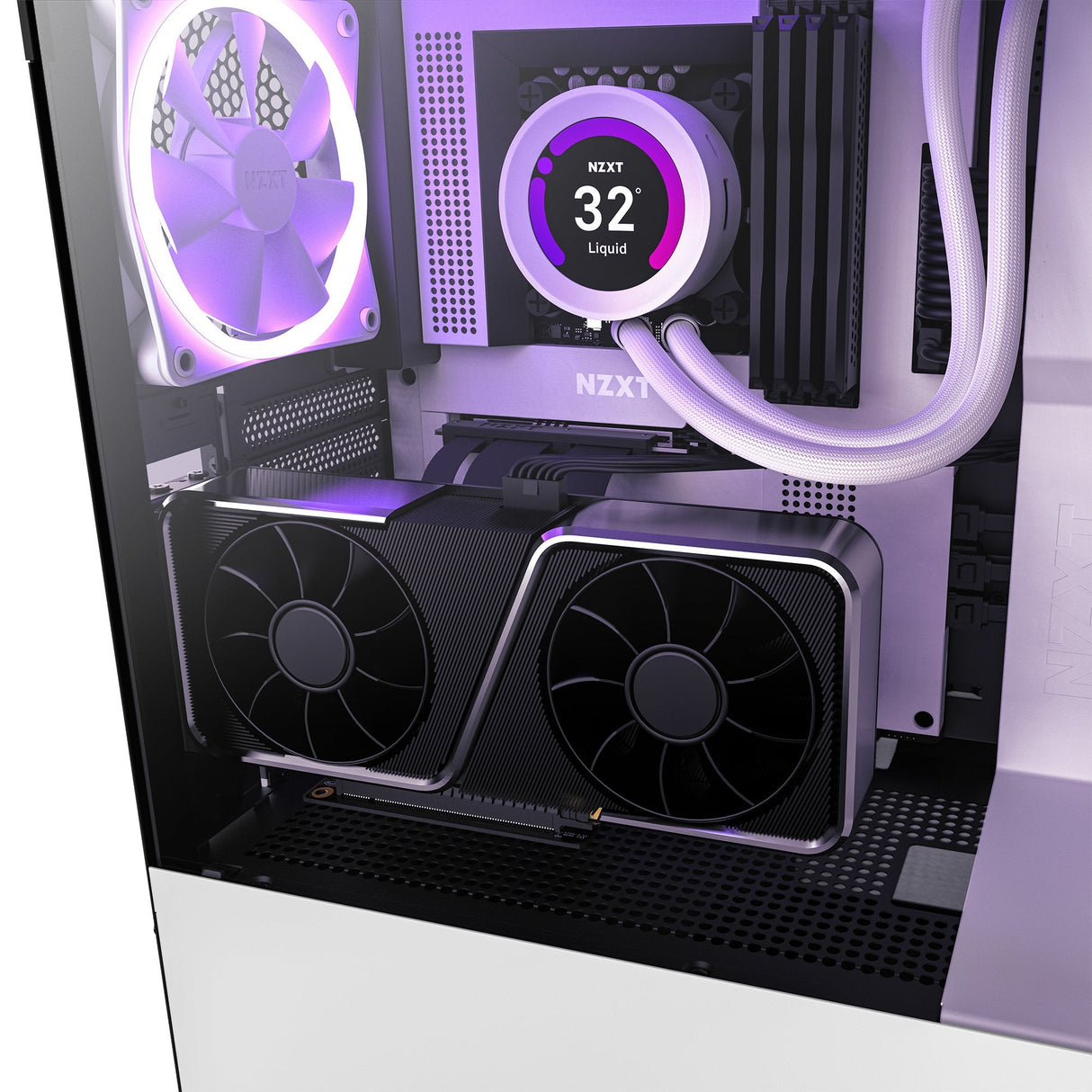 Nzxt Pcie 4.0x16 Riser Cable - Ab-Rc200-B1 - Cable Elevador Flexible Y Blindado
